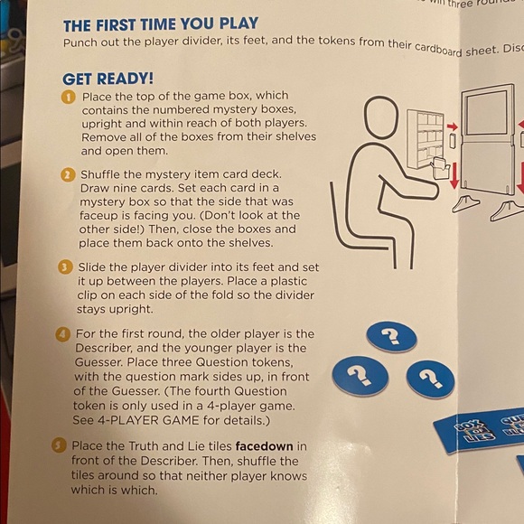 The Tonight Show Jimmy Fallon Box of Lies The Bluffing Game - Picture 10 of 13